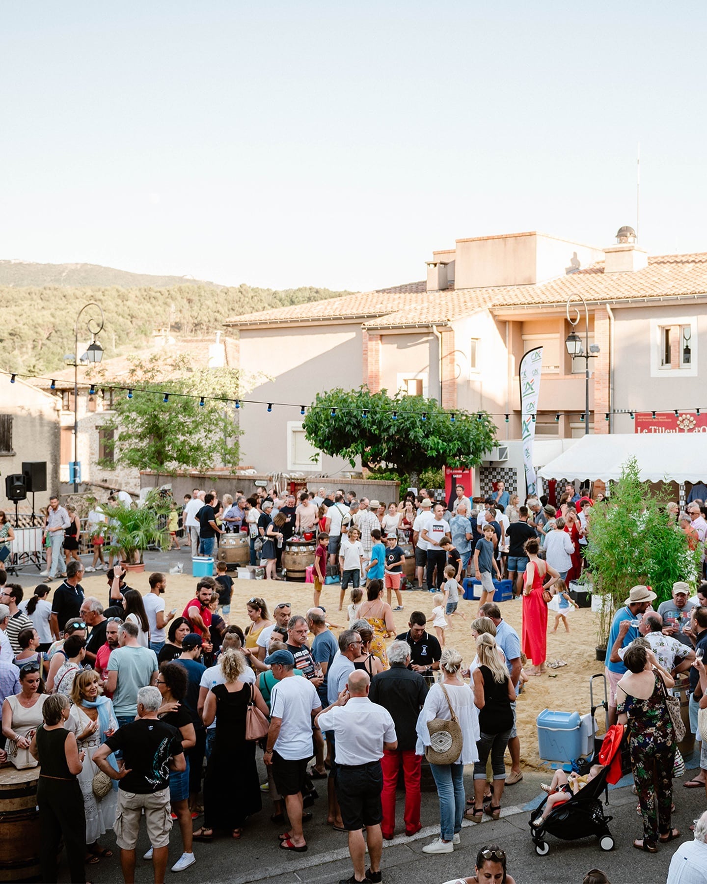 Soirée Sablet Dix ans viticole côtes du rhône villages