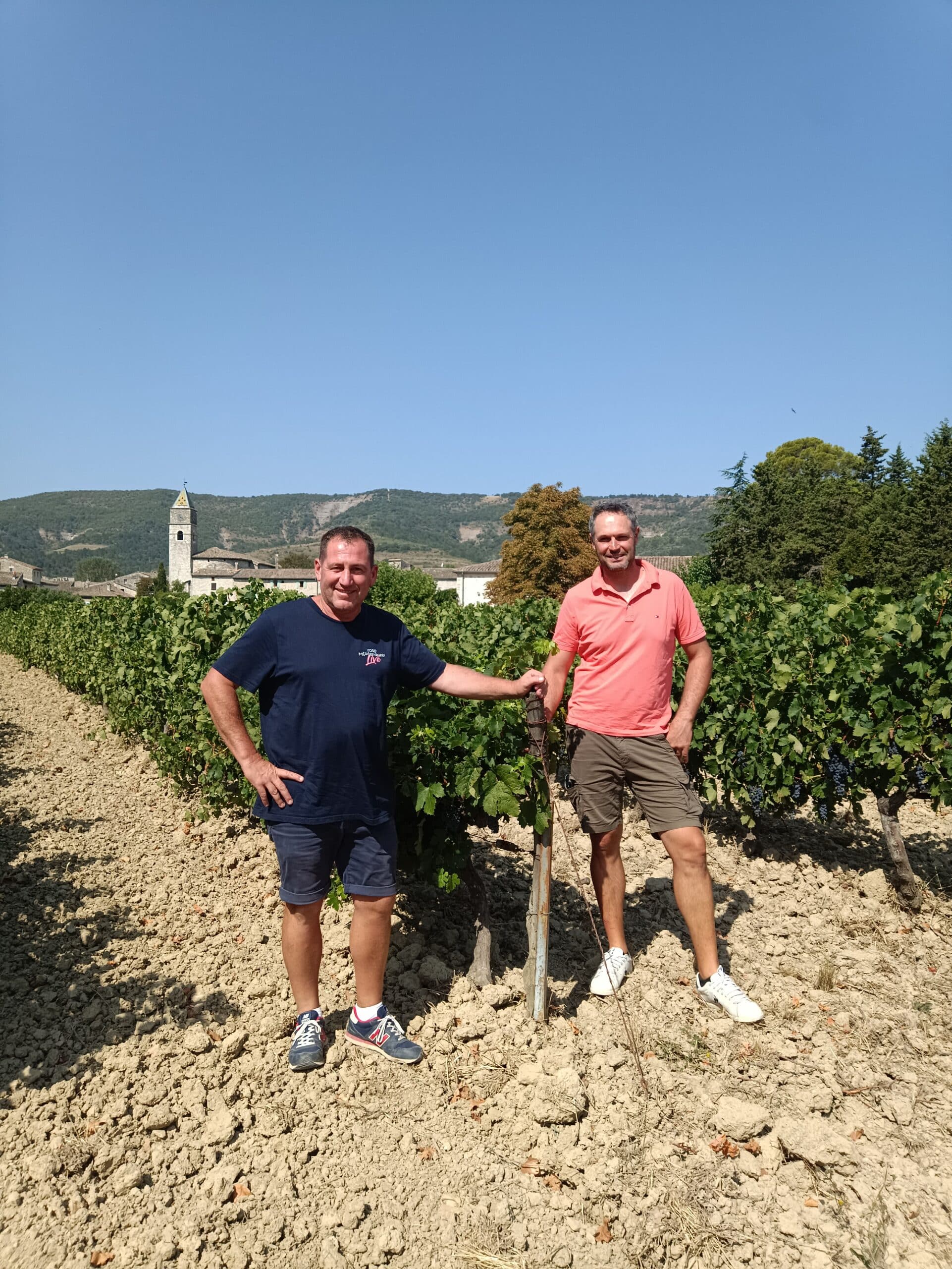 Jérôme Volle et Patrice Bosquet, président et vice-président d’Alvallis